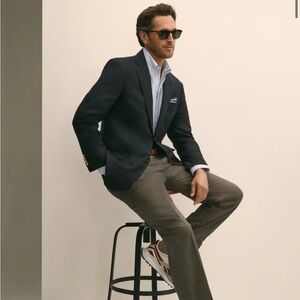 BROOKS BROTHERS French Dark Navy  Blazer